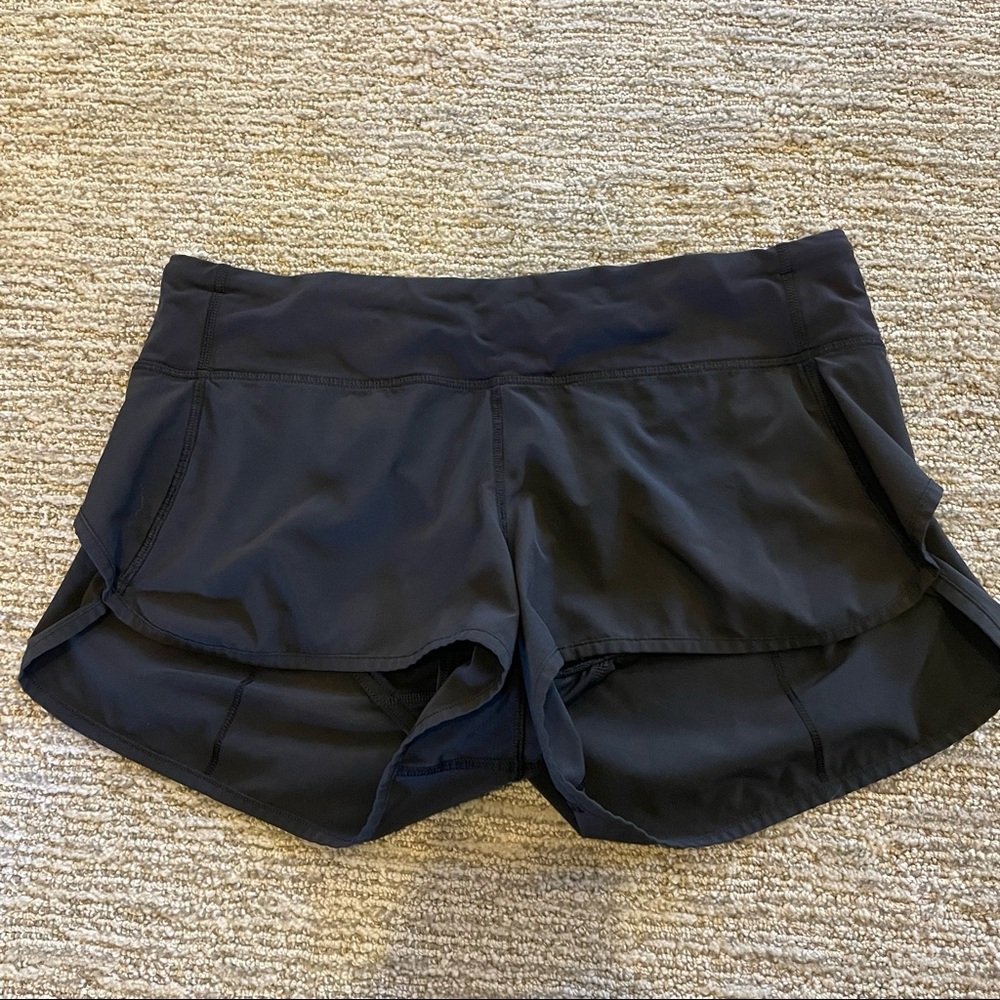 Lululemon low rise run shorts